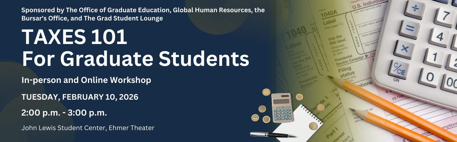 Taxes 101 for Graduate Students